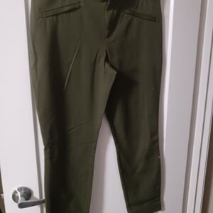 GAP Olive Ankle Skinny Pants